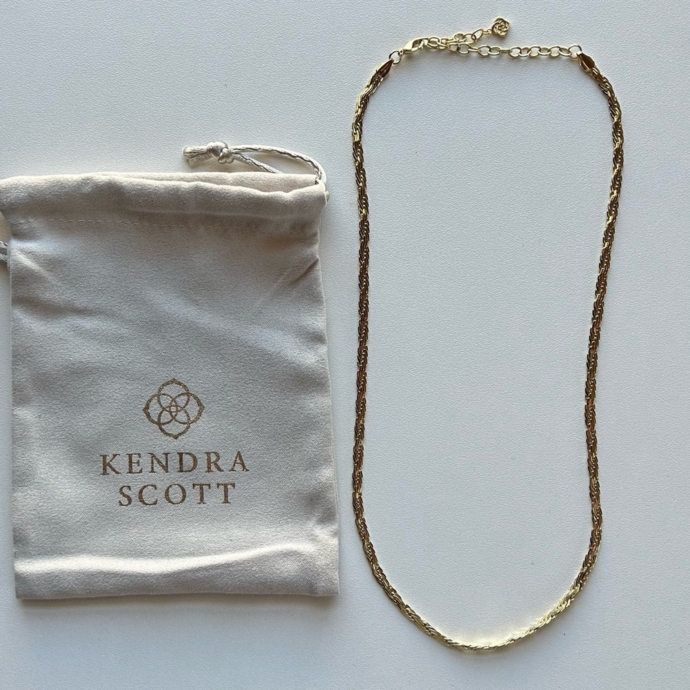 Kendra Scott Gold Necklace